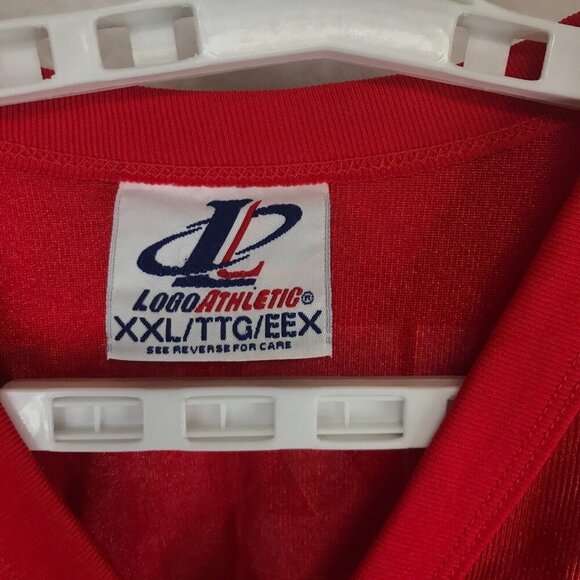 LogoAthletic NFL Kansas City Chiefs Tony Gonzalez Red Jersey Mens Size XXL 54-56 - Picture 5 of 15